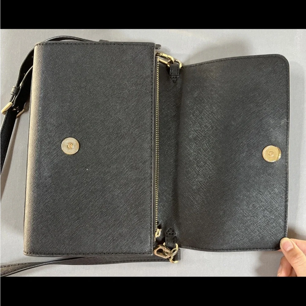 TORY BURCH Emerson Combo Chelsea Crossbody in‎ Black